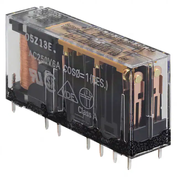 G7SA-3A3B DC24 RELE COM CONTATOS GUIADOS, 6 POLOS,24VDC,STANDARD