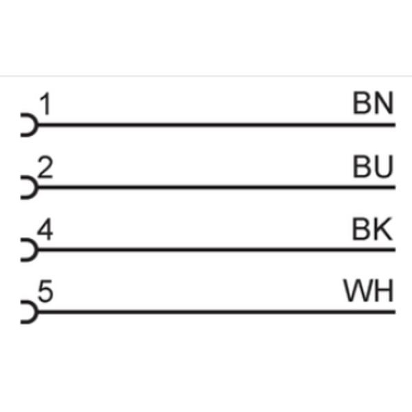 E11248 IFM - Cabo Conexão Fêmea IFM Automação Industrial 5m PUR IP67 4 Pinos