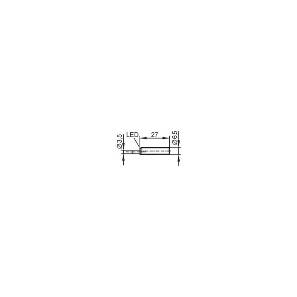 IT5042 IFM - Sensor Indutivo IFM Automação Industrial PNP 2mm Cilíndrico 6.5mm