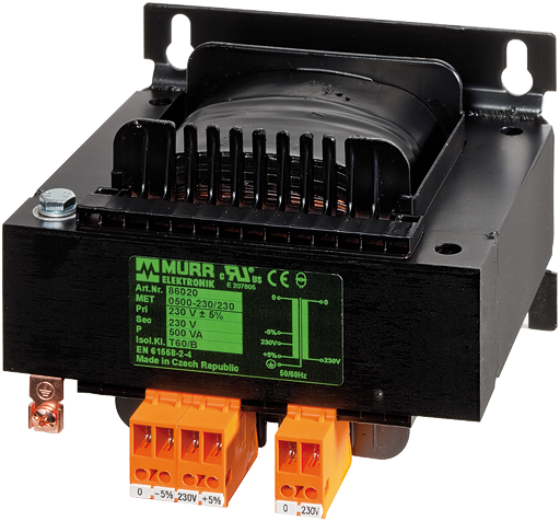TRANSF 110V/24V P:100VA C/ FUS