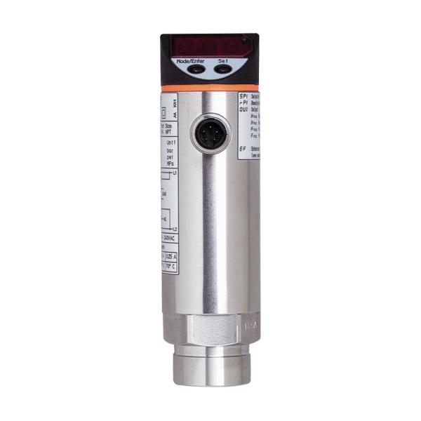 PN4223 IFM - Sensor de Pressão IFM Monitoramento Industrial 0-25 bar, Display LED, 1/4 NPT