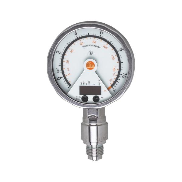 PG2454 IFM - Sensor de Pressão IFM Aplicações Industriais -1 a 10 bar G 1/2