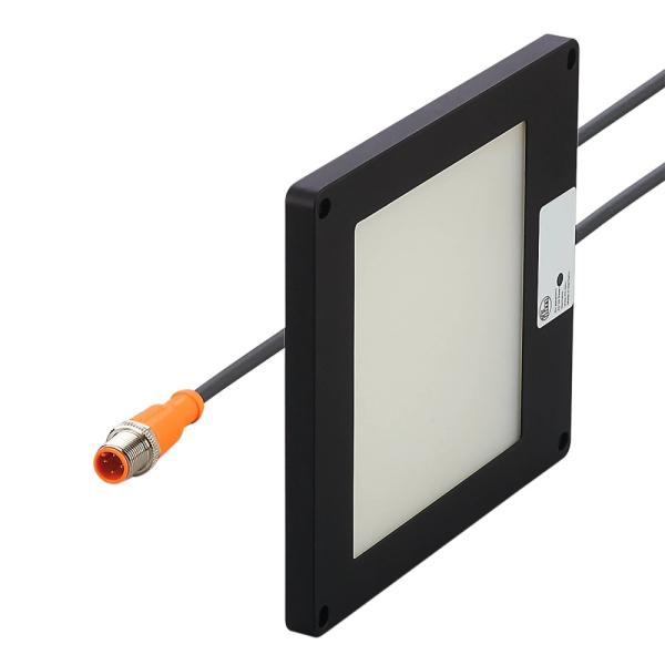 O2D944 IFM - Iluminação Externa Backlight IFM Inspeção Visual Industrial 100x100mm Luz Vermelha 24V