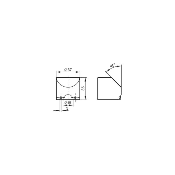 E30006 IFM - Tampa de Proteção ifm para Sensores de Fluido Conector M12 TPE-U