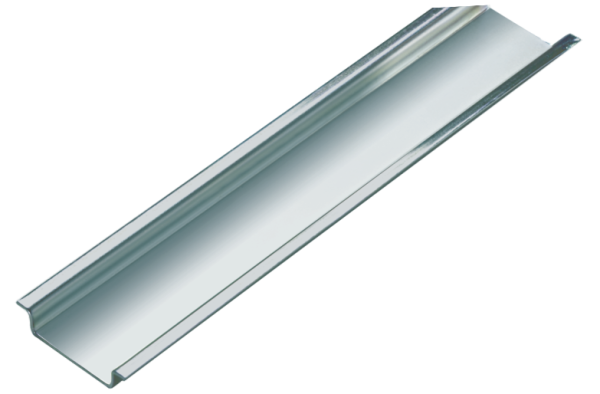 TRILHO DIN 35X7.5 ALUMÍNIO – SUPORTE LEVE E RESISTENTE PARA PAINÉIS. CA701-AL