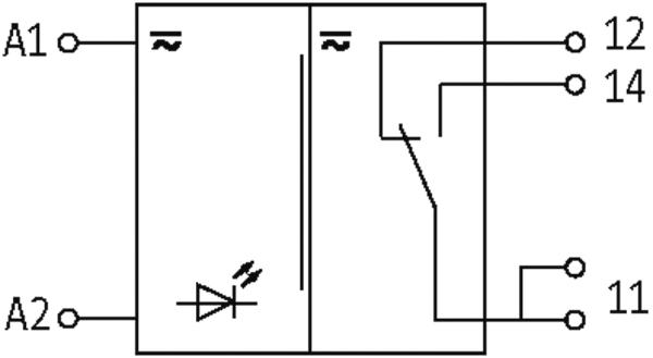 RELE INSERTO MIRO 24V-250V 1NA