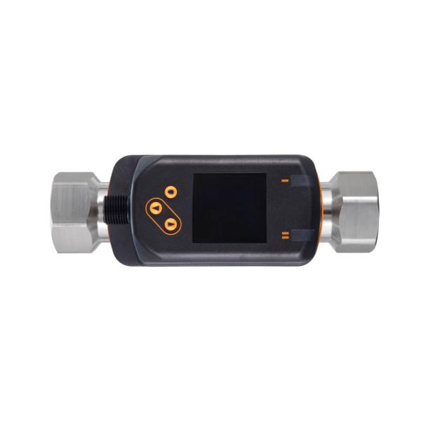 SV7204 IFM - Sensor de Vazão Vortex IFM Medição de Fluxo e Temperatura 5-100 l/min, G 3/4, Display