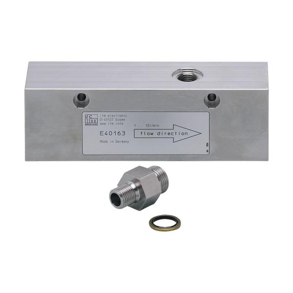E40163 IFM - Adaptador de Processo IFM Pequena Vazão Volumétrica G 3/4, M18x1.5, 300 bar