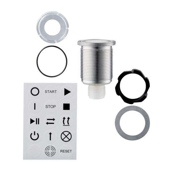 KTE301 IFM - Sensor de Toque Capacitivo IFM Detecção Industrial IO-Link M22 PNP/NPN