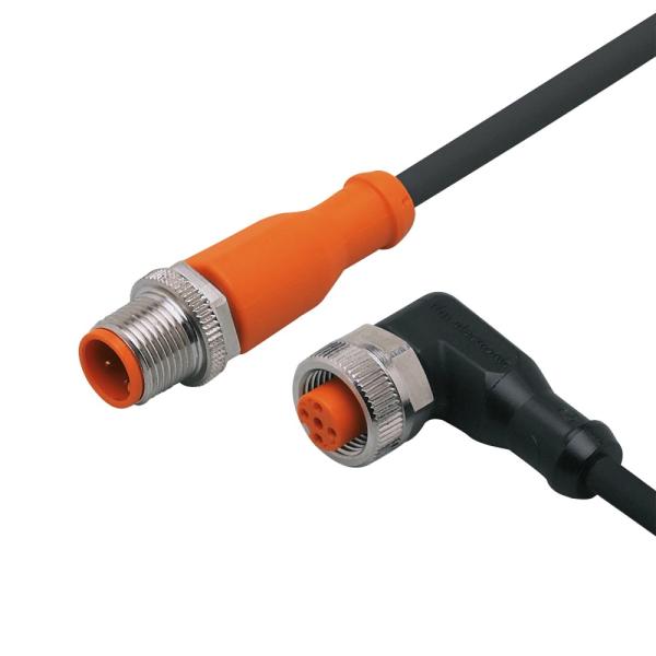EVC052 IFM - Cabo de Ligação IFM Automação Industrial M12 1m PUR PNP IP69K