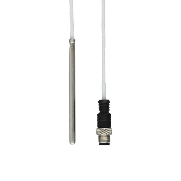 TS2451 IFM - Sensor de Temperatura ifm para fluidos líquidos e gasosos Pt100 -100 a 600°C cabo 2m