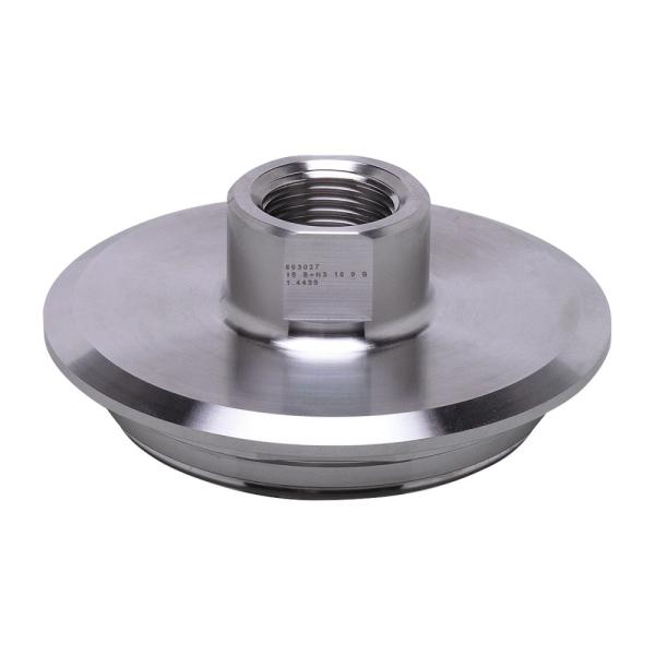E43307 IFM - Adaptador Varivent Conexão sensores G 1/2, Inox 316L, DN40-150