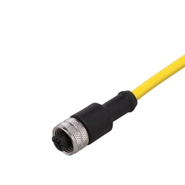 E10189 IFM - Cabo Conexão Fêmea IFM Automação Industrial 2m PVC IP67 3 Pinos
