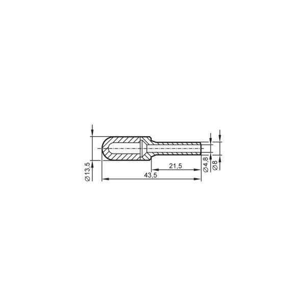 E75232 IFM - Silenciador Pneumático IFM Redução de Ruído Pneumático Conexão 8mm, Kit 10 Unidades