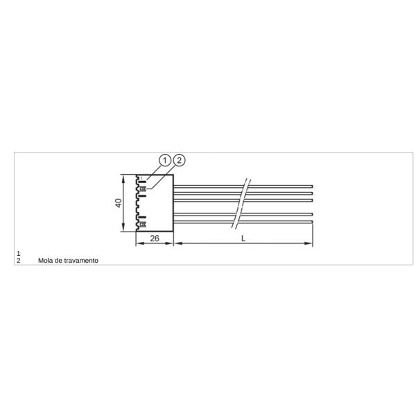 EC9206 IFM - Cabo de Ligação IFM para BasicController 1,5m