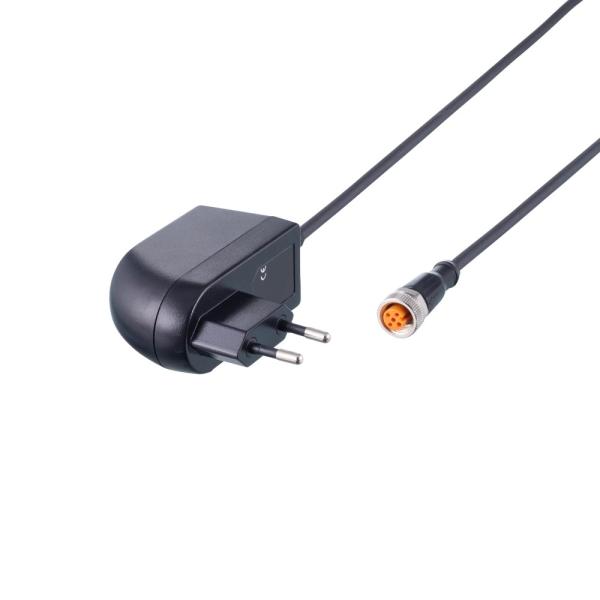 E80120 IFM - Fonte de Alimentação Conectável IFM Alimentação Industrial 24VDC 1A M12