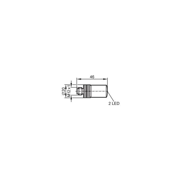 AC1147 IFM - Terminal BUS Passivo AS-Interface Melhoramento de Sinal Conexão M12 IP67