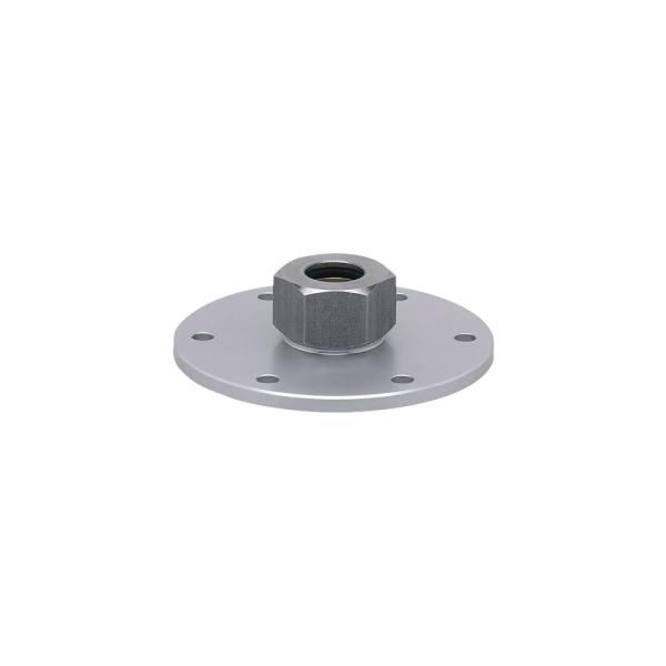 E43001 IFM - Placa de Flange IFM para Sensores de Nível Ø 16mm Alumínio Anodizado