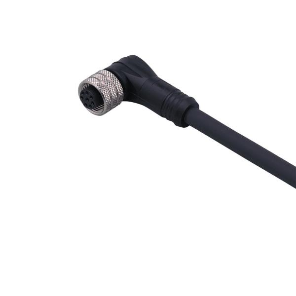 E12238 IFM - Cabo Conexão Fêmea M12 Automação Industrial 8 Polos 25m PUR IP68
