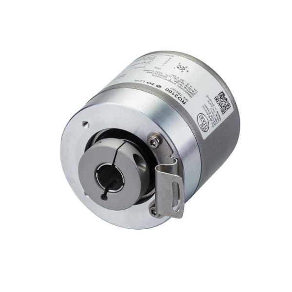 RO3100 IFM - Encoder Incremental IFM Monitoramento de rotação Eixo vazado 12mm IO-Link