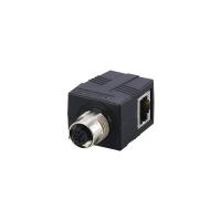 E21140 IFM - Adaptador de Ligação Ethernet Automação Industrial M12 para RJ45 IP67 E21140