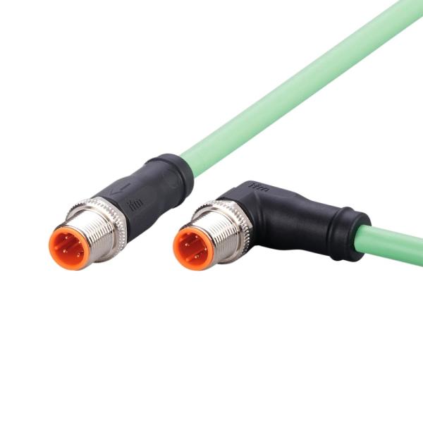 EVC913 IFM - Cabo Ethernet Industrial ifm Automação e Máquinas M12 D-Coded 2m Blindado