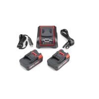 CARREGADOR BATERIA 18V COM 2 BATERIAS 66013