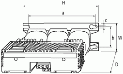 FONTE FILT 3X208 520V 24V 25A