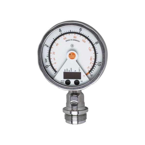 PG2794 IFM - Sensor de Pressão ifm Alinhamento frontal -1 a 10 bar analógico