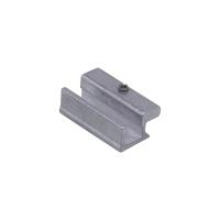 E11957 IFM - Adaptador de Montagem IFM Cilindro Ranhura Trapezoidal Alumínio, M3 E11957