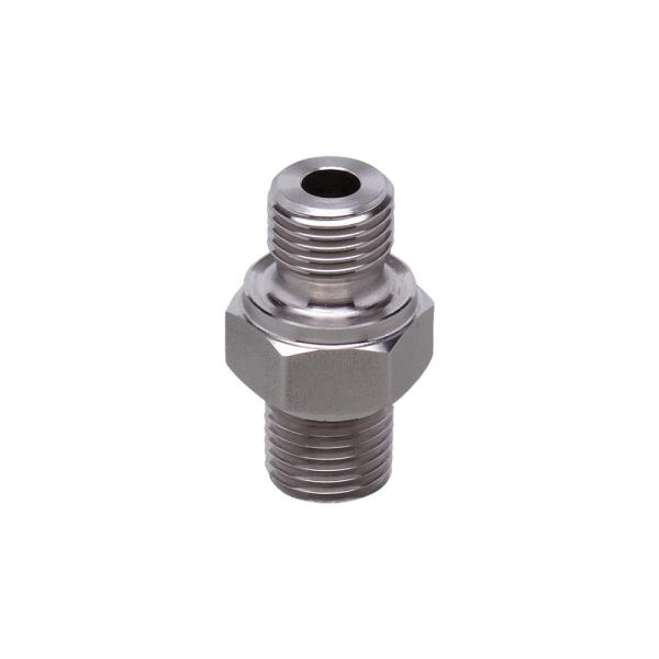 E30058 IFM - Adaptador Rosqueável IFM Sensores de Processo G1/4 p/ 1/4 NPT Aço Inox