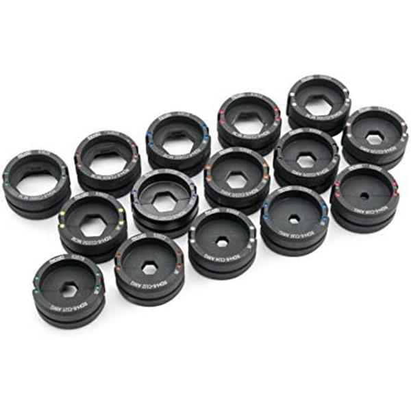 KIT MATRIZES SEXTAVADOS 6T PARA COBRE