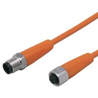 EVT061 IFM - Cabo de Ligação IFM Indústria Alimentícia M12 2m PVC IP69K EVT061