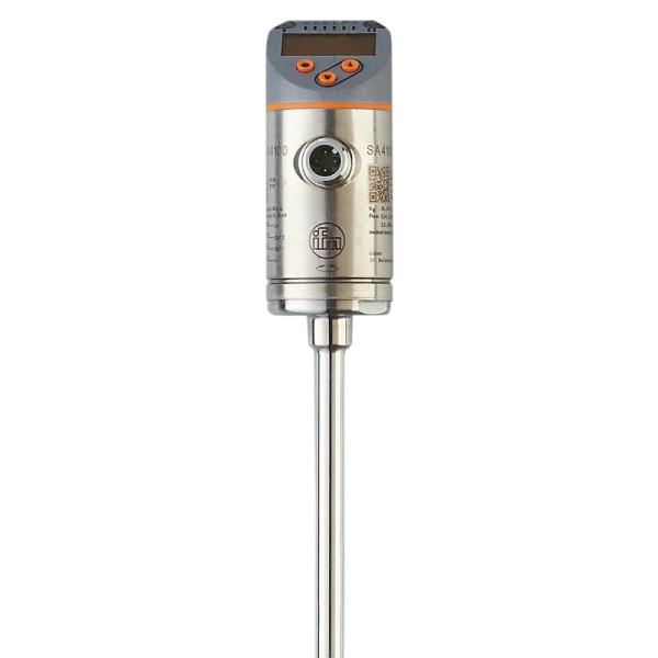 SA4100 IFM - Sensor Fluxo ifm Monitora Fluxo/Temp IO-Link, PNP/NPN, 50bar