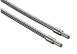 Fibra optica vidro com capa em aço inox 1000mm - Ø4mm