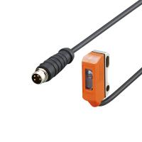O8S202 IFM - Transmissor Fotoelétrico por Barreira IFM Detecção industrial 3m Luz Vermelha IP67 M8 O8S202