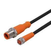 EVC240 IFM - Cabo de Ligação ifm M8 para M12 Automação Industrial 0,3m PUR IP69K EVC240