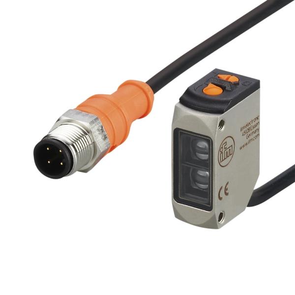 O6H301 IFM - Sensor de Reflexão Difusa ifm Indústria Alimentícia PNP 200mm IP69K