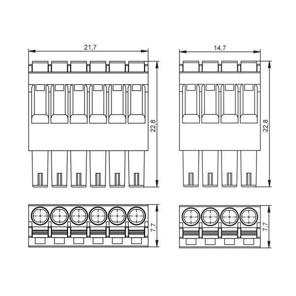 E12861 IFM - Conector Bornes com Mola ifm Automação Industrial 8A 1.5mm² 9 Peças