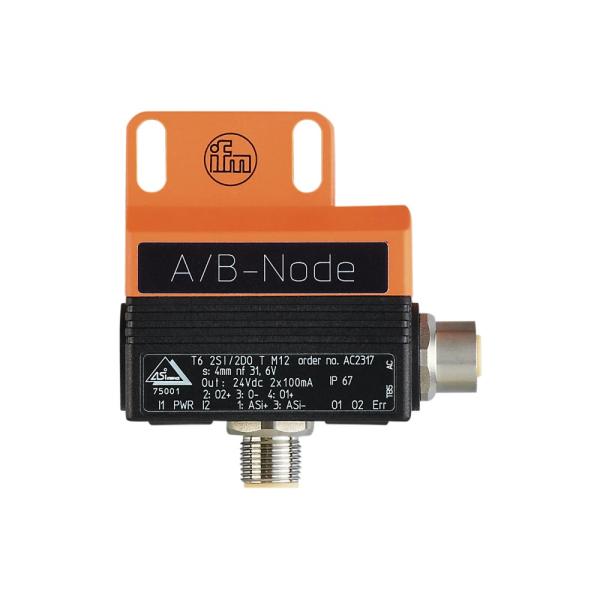 AC2317 IFM - Sensor AS-Interface Duplo IFM Atuadores Pneumáticos M12, IP67, 2 Entradas/Saídas