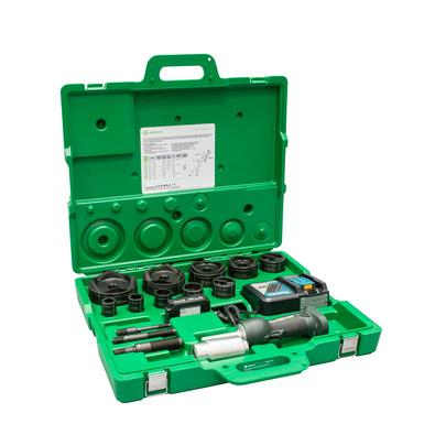 VAZADOR DE CHAPA 1/2" A 4" COM BATERIA E CARREGADOR LS50L11B4 GREENLEE