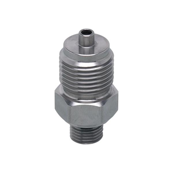 E30000 IFM - Adaptador Rosqueável para Sensores Conexão de Processo G 1/4 para G 1/2 Aço Inox