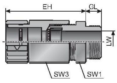 KSV M16X1,5/09 M-FIX, GR
