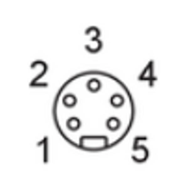 E11076 IFM - Cabo Conector Fêmea IFM Automação Industrial 2m PVC IP68 5 Polos
