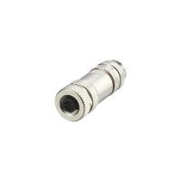 E12354 IFM - Soquete Confeccionável M12 Automação Industrial Código D IP67 4 Pinos E12354