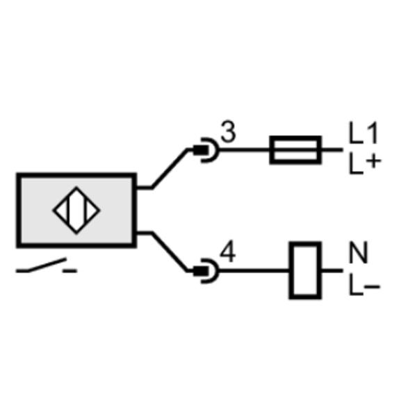 IG0231 IFM - Sensor Indutivo IFM Detecção de objetos M18, 5mm, 20-250V AC/DC, NA