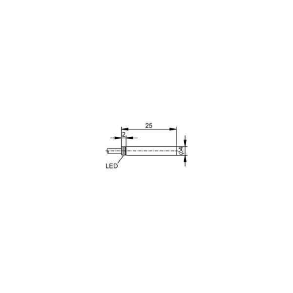 IZ5026 IFM - Sensor Indutivo IFM Automação Industrial PNP 0,8mm 2000Hz