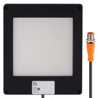 O2D944 IFM - Iluminação Externa Backlight IFM Inspeção Visual Industrial 100x100mm Luz Vermelha 24V O2D944