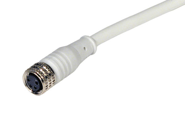 CABO M8 4P COM CONECTOR AXIAL COM 5 METROS M8 - CS-B1-02-G-05