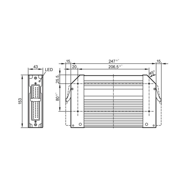 CR0233 IFM - Controlador Programável IFM Máquinas Móveis 32bit 80 E/S